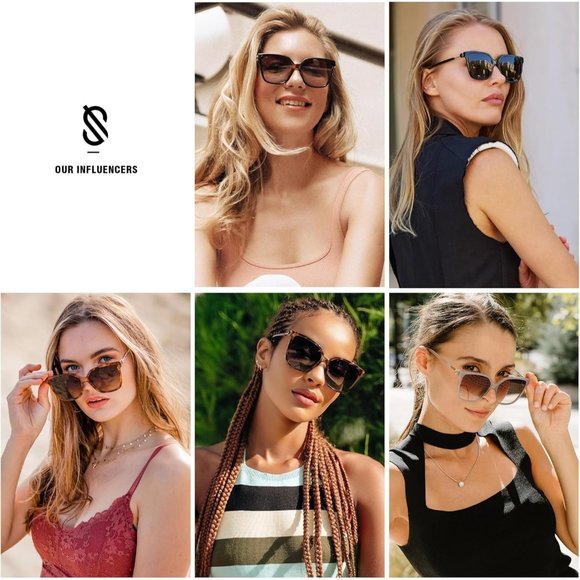 ✨Women\'s Black Fashion Square Sunglasses Trendy UV Protection Lens Sunglasses main image 5
